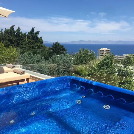 Flyviewflatsblue Privatehottub With Seaview * Ixia (Rhodes)