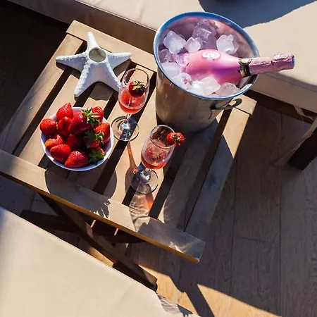 Apartmán Flyviewflatsblue Privatehottub With Seaview