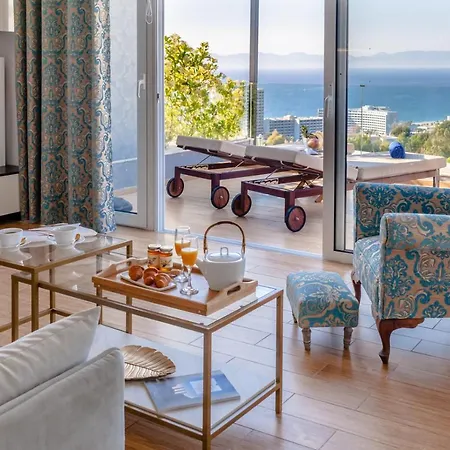 Appartamento Flyviewflatsblue Privatehottub With Seaview