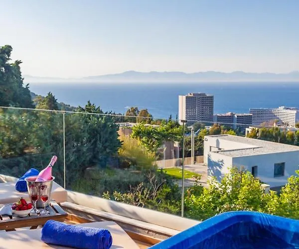 Apartmán Flyviewflatsblue Privatehottub With Seaview