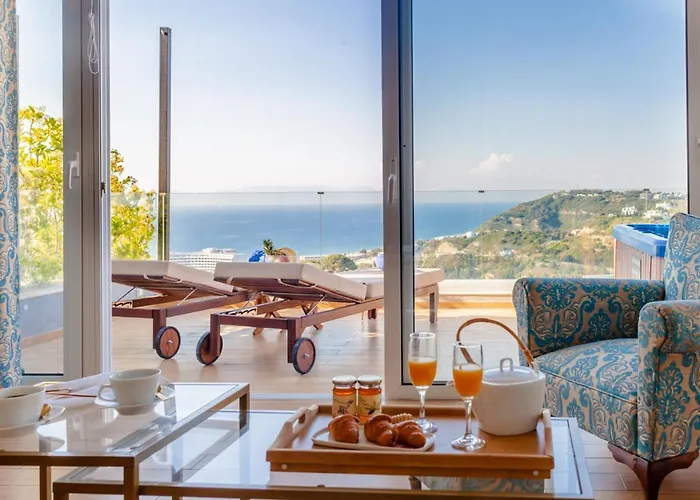 Apartmán Flyviewflatsblue Privatehottub With Seaview